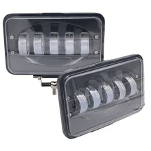 Yait 2 pces 50 w 6 polegada conduziu a luz do trabalho inundação que conduz a lâmpada para o reboque do caminhão do carro suv offroads barco 12 v 24 v 4x4 4wd conduziu a barra clara