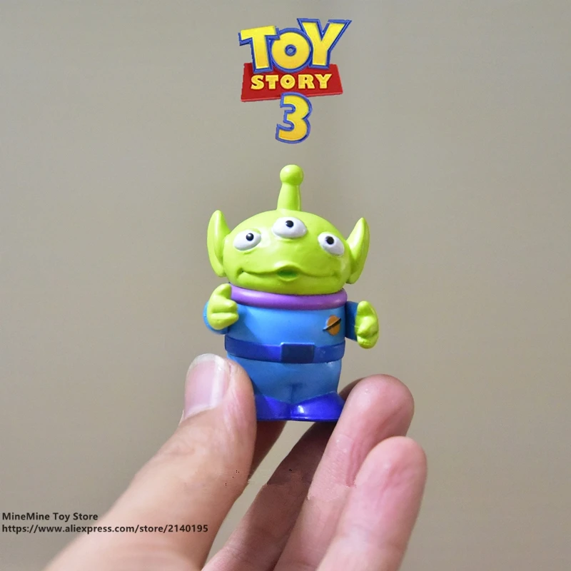ZXZ Toy Story Woody зеленых пришельцев 5,2 см фигурку положения аниме украшения коллекции фигурка игрушка модель для детей подарок