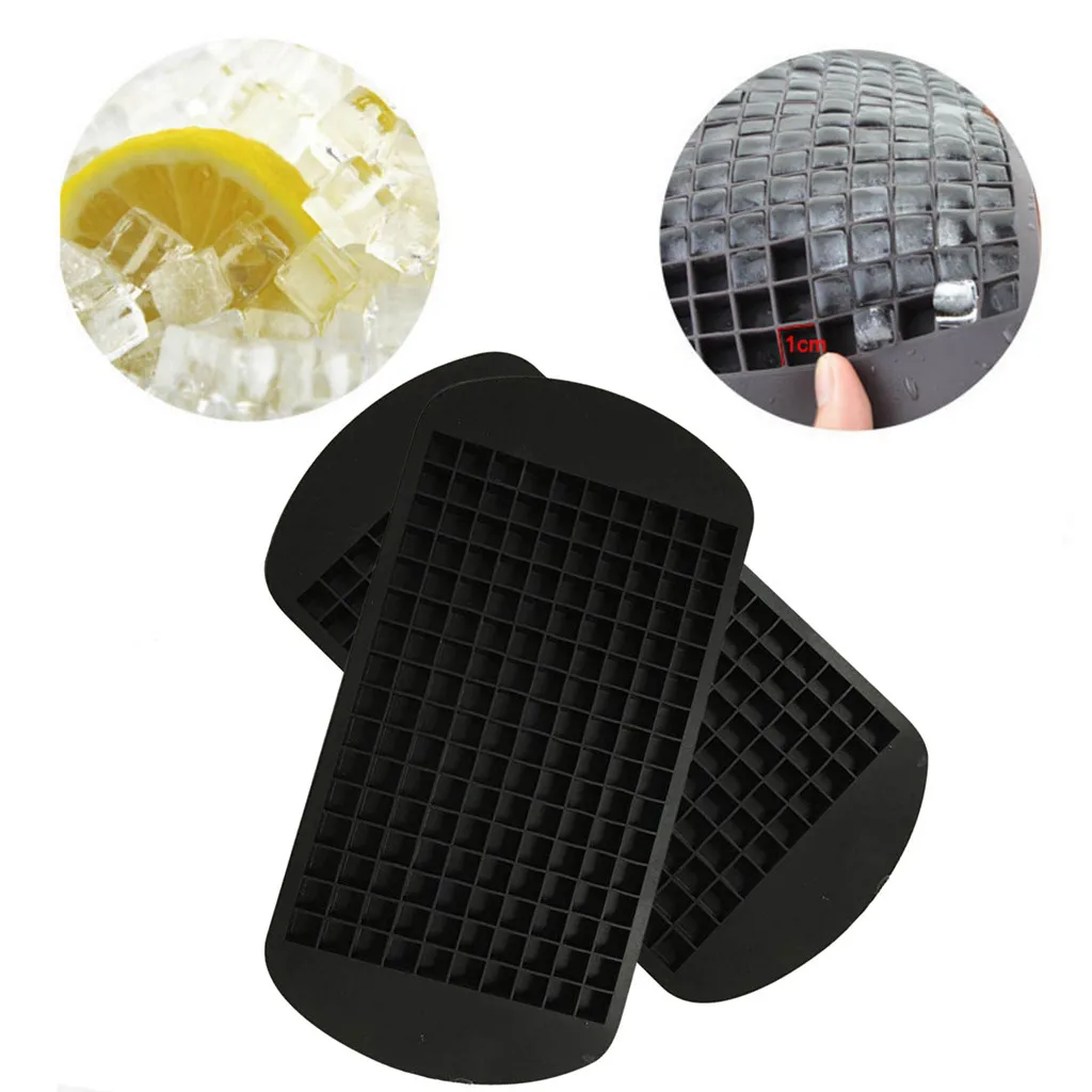2PC Easy Demold Silicone Mold Ice Party Cream Maker Home Square Ball Hockery Tray Tubs Gadgets Kitchen Accessories |