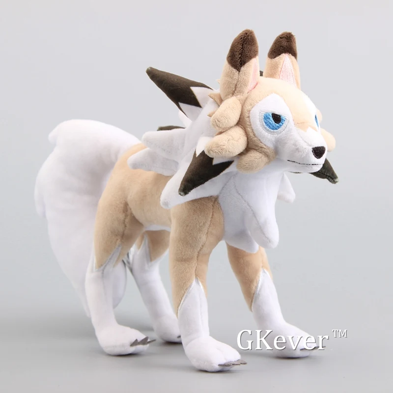 

High Quality Lycanroc Soft Stuffed Animals Plush Dolls 23*30 cm