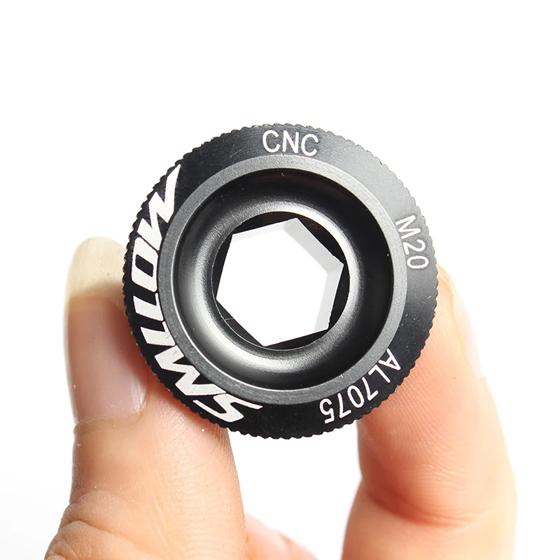Dental Plate Cover Crank Screw Cap Aluminum M18 Crankset Crank Cover TB