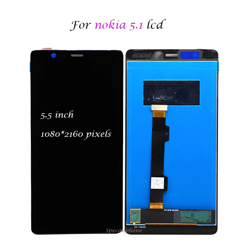 ЖК дисплей для Nokia 5.1 Plus 5 TA 1024 1027 1044 1053 1008 1030 1109 nokia сенсорный экран|Экраны мобильных