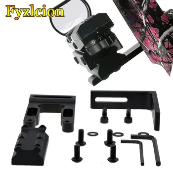 

Compound Recurve Bow Red Green Dot Scope & Sight Mount Bracket 20mm Rail