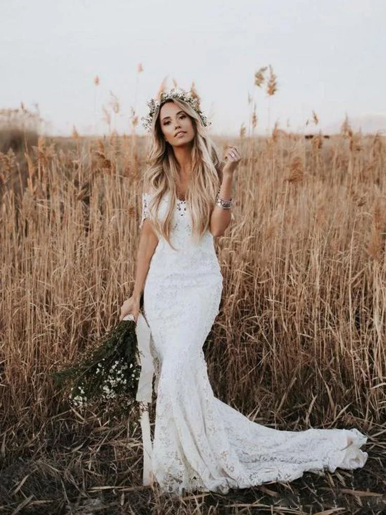 elegant-boho-beach-lace-mermaid-wedding-dresses-2019-off-the-shoulder-short-sleeves-bridal-dress-wedding-gowns-sweep-train