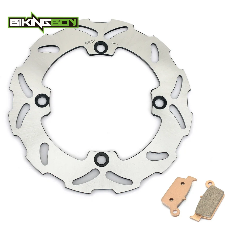 BIKINGBOY для Honda CR 125 R 89-97 CR 250 R 89-96 CR 500 R 1989-2001 00 99 98 95 94 93 92 91 90 задний тормозной диск роторные колодки