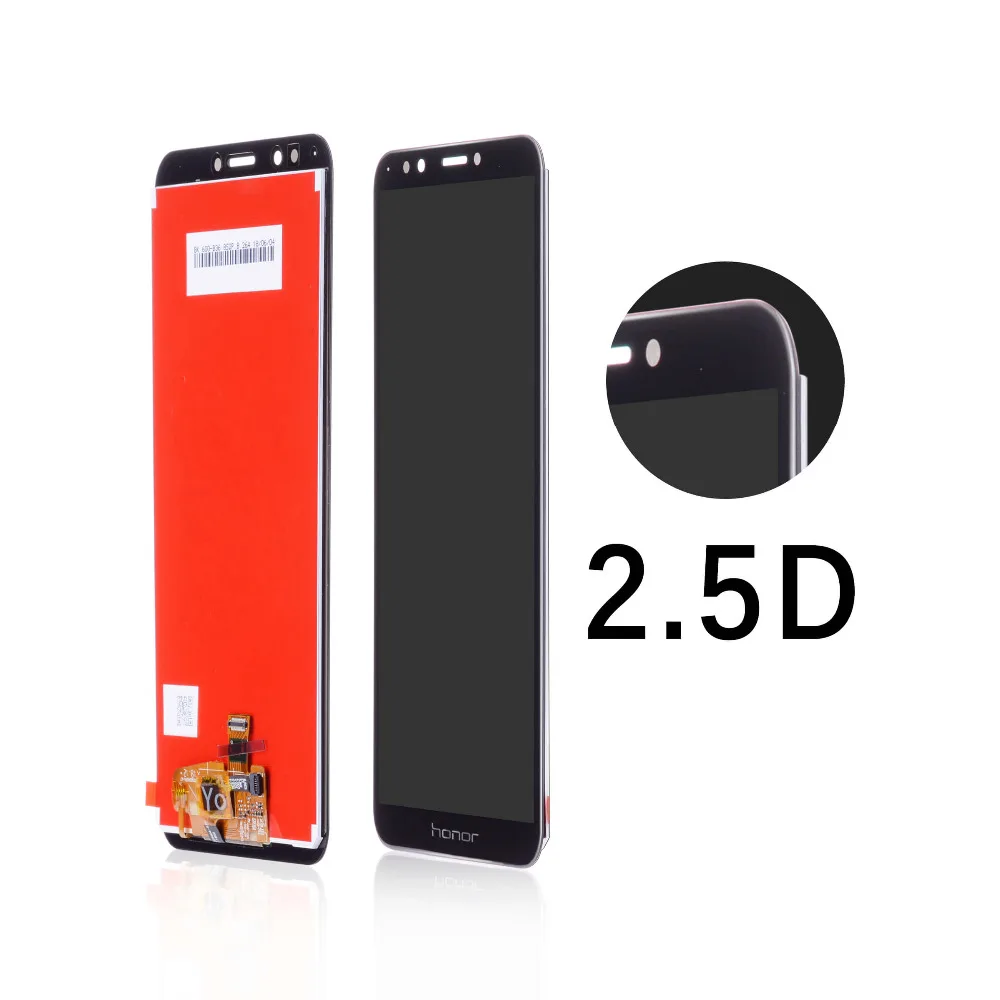Дешево Дисплей для Huawei Honor 7C 7C Pro LCD в сборе с тачскрином на рамке Оригинал 5.99 черный белый