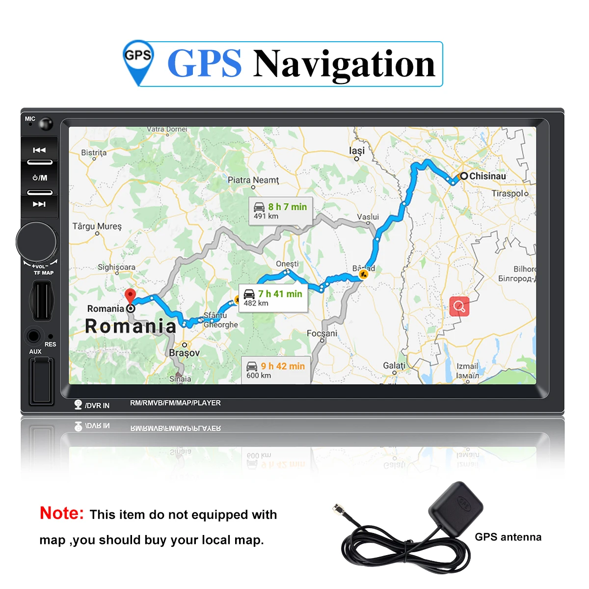 2 din gps навигация Радио авторадио автомобиля bluetooth multimidia камера заднего вида для