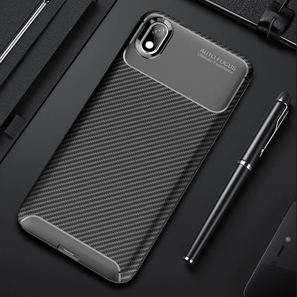

For Redmi 7A Case Luxury Carbon Fiber Cover Shockproof Phone Case For Xiaomi Redmi 7A 7 A Cover 360 Full Protection Thin Bumper