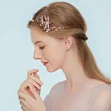 1 шт. милые женские стрекозы имитация жемчуга повязка с цветком Корона Диадемы Свадебные Элегантные ювелирные изделия волосы