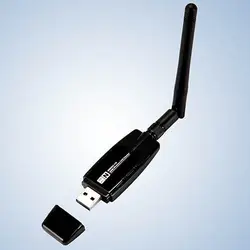 Портативный мобильной точки доступа 300 Мбит/с датой скорости USB Wi-Fi Dongle адаптера антенны