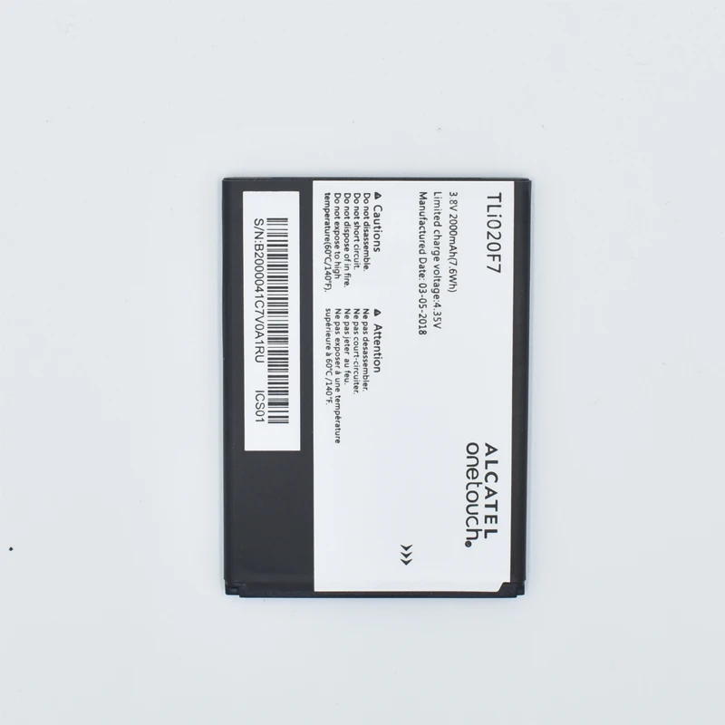 Hekiy 2019 новый высококачественный 2000mAh TLi020F7 аккумулятор для Alcatel PIXI 4 5045D / Pop 2 5042D C7 7040