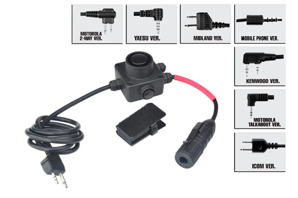 Acecare COMBAT Series Push-to-Talk Assembly Applicable to the full range of Z-TAC tactical headset Drop Shipping | Безопасность и