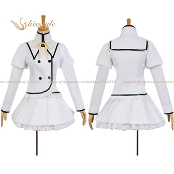 

Kisstyle Fashion Blade Dance of Elementalers Claire Rouge Uniform White Cosplay Costume Hot Sale