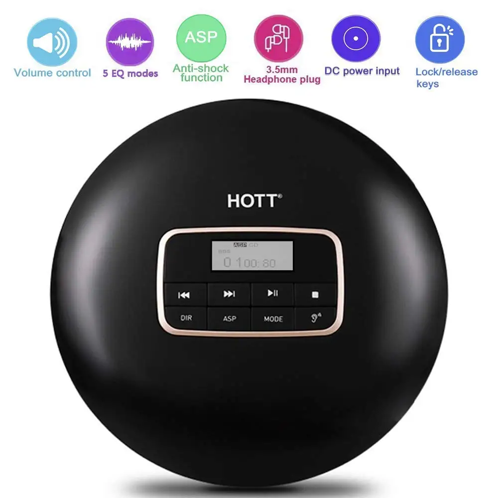 Portable CD Player Personal CD Player for Home CD