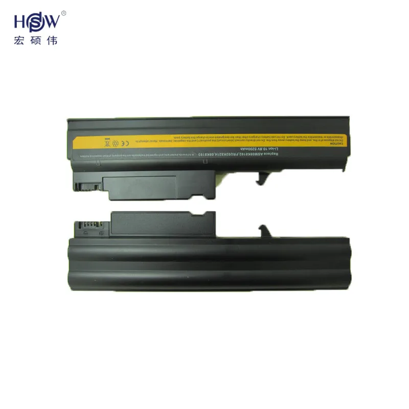 HSW 5200 мАч аккумулятор для ноутбука FRU 08K8193 IBM Lenovo ThinkPad R50 R50E R50P R51 R51e R52 T40 T40P T41 T41P T42 T42P
