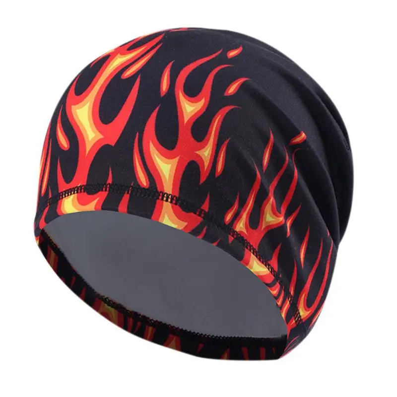 Уличные спортивные велосипедные головные уборы для мужчин, зимние спортивные велосипедные шапки с принтом, теплая зимняя шапка s, велосипедная повязка для езды 7214