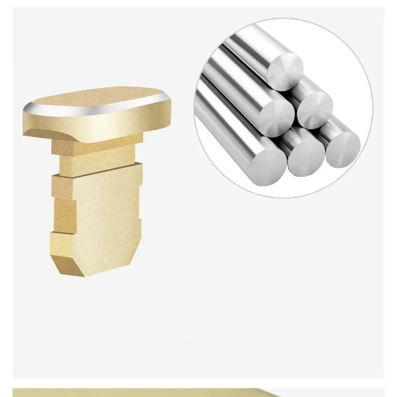 

Top selling Metal Charging Port Dust Plug for iPhone 8 7 6 6S Plus Mini Dust Plug For iPhone 5 5s SE Phone Accessories