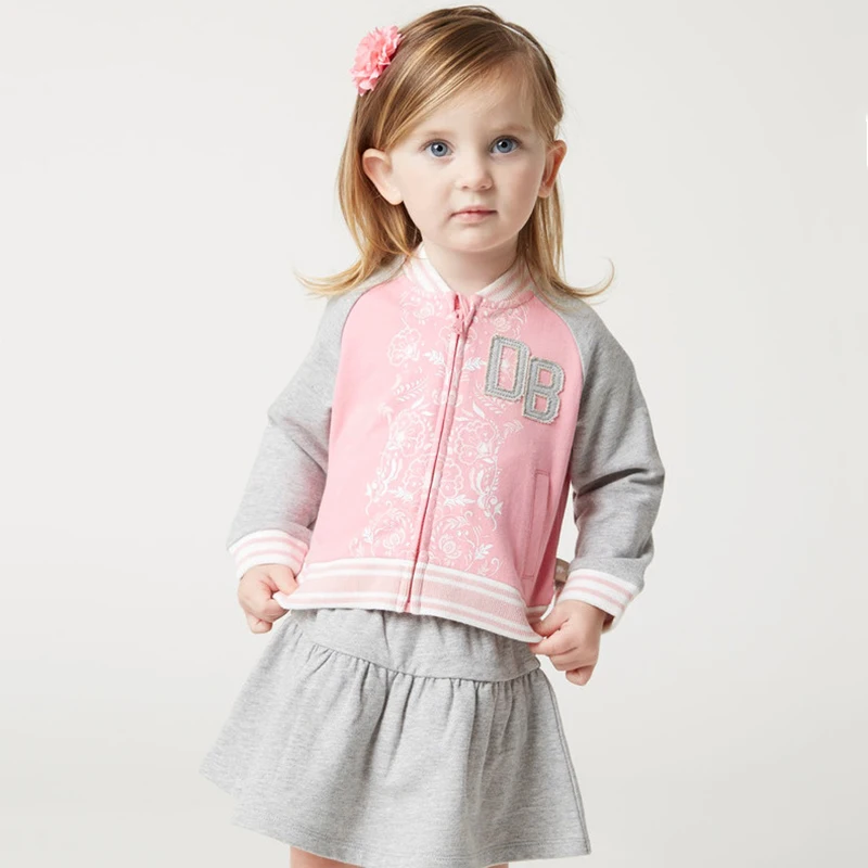 Brand 2017 children kids girl spring sets 100Cotton toddler girl