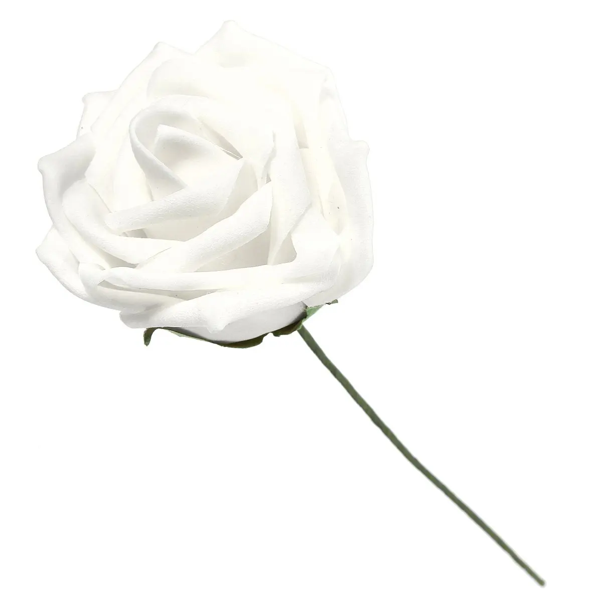 Us 2823 17 Offphfu Wholesale 50pcs Bouquet De Rose Artificielle Fleur Mariage Mousse Noce Mariee Feuille Diy In Artificial Dried Flowers From