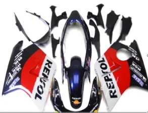 Белый Repsol для Honda CBR1100XX 96 97 98 99 00 01 02 03 04 05 06 07 CBR1100 CBR 1100 XX 1996-2007 комплект обтекателей литья под давлением - Цвет: NO 2