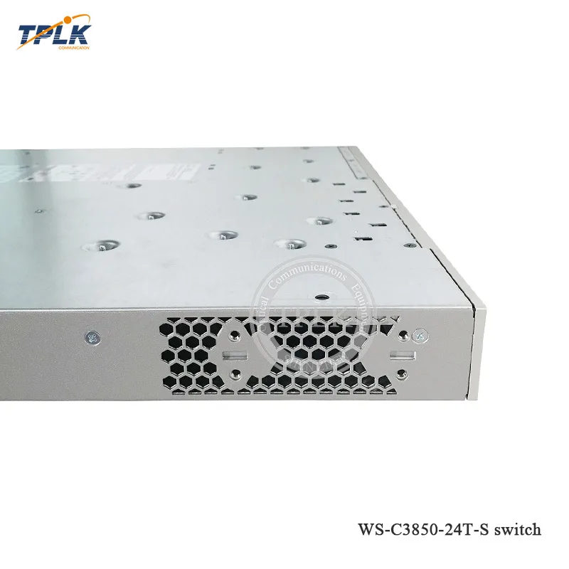 Высокое качество C WS-C3850 коммутатор серии WS-C3850-24T-S VLAN коммутатор гигабитная сеть уровня 3 SFP коммутаторы