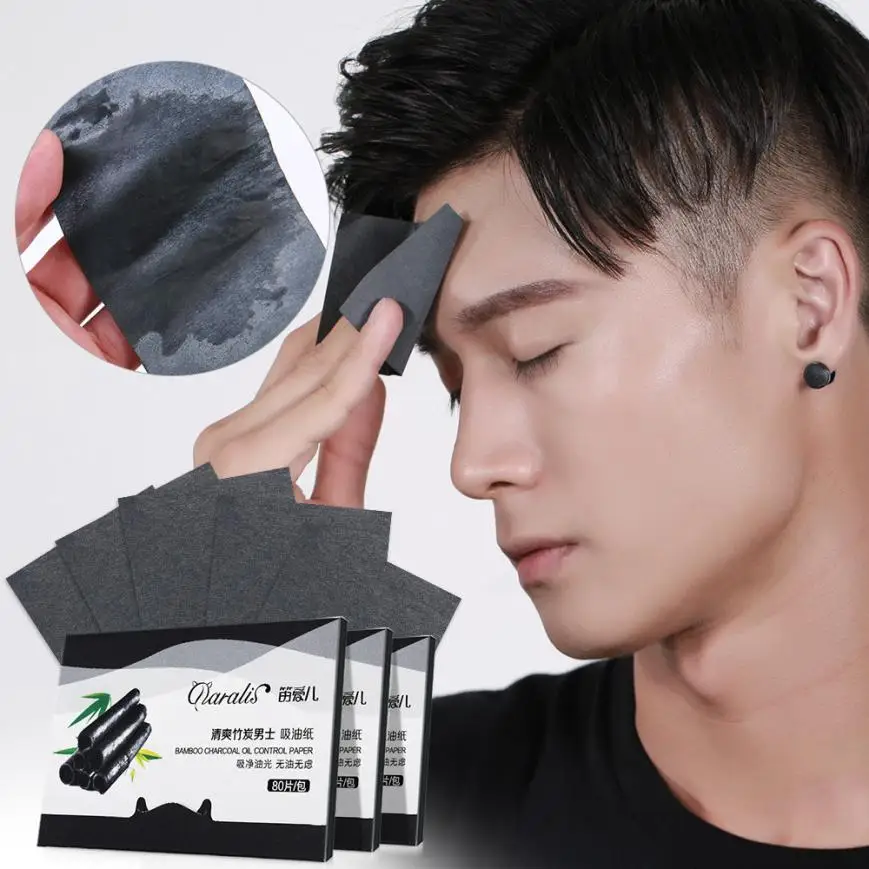 

80PCS Sheets Make Up Oil Absorbing Blotting Facial Face Clean Paper Beauty 0511