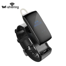 W-sh@ ring 2 в 1 hands free беспроводные Вт-наушники, Браслет-шагомер