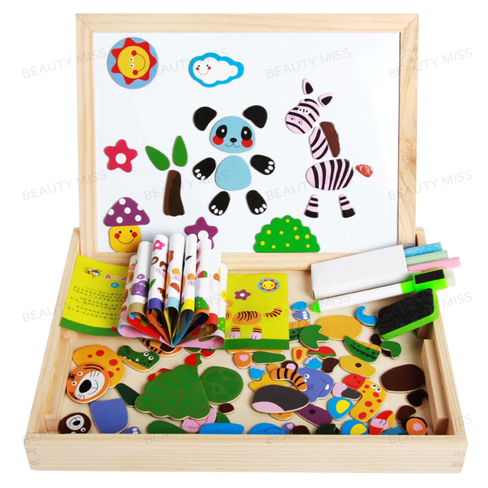 Puzzles branco lousa para as crianças Faixa Etária : 3 Anos de Idade