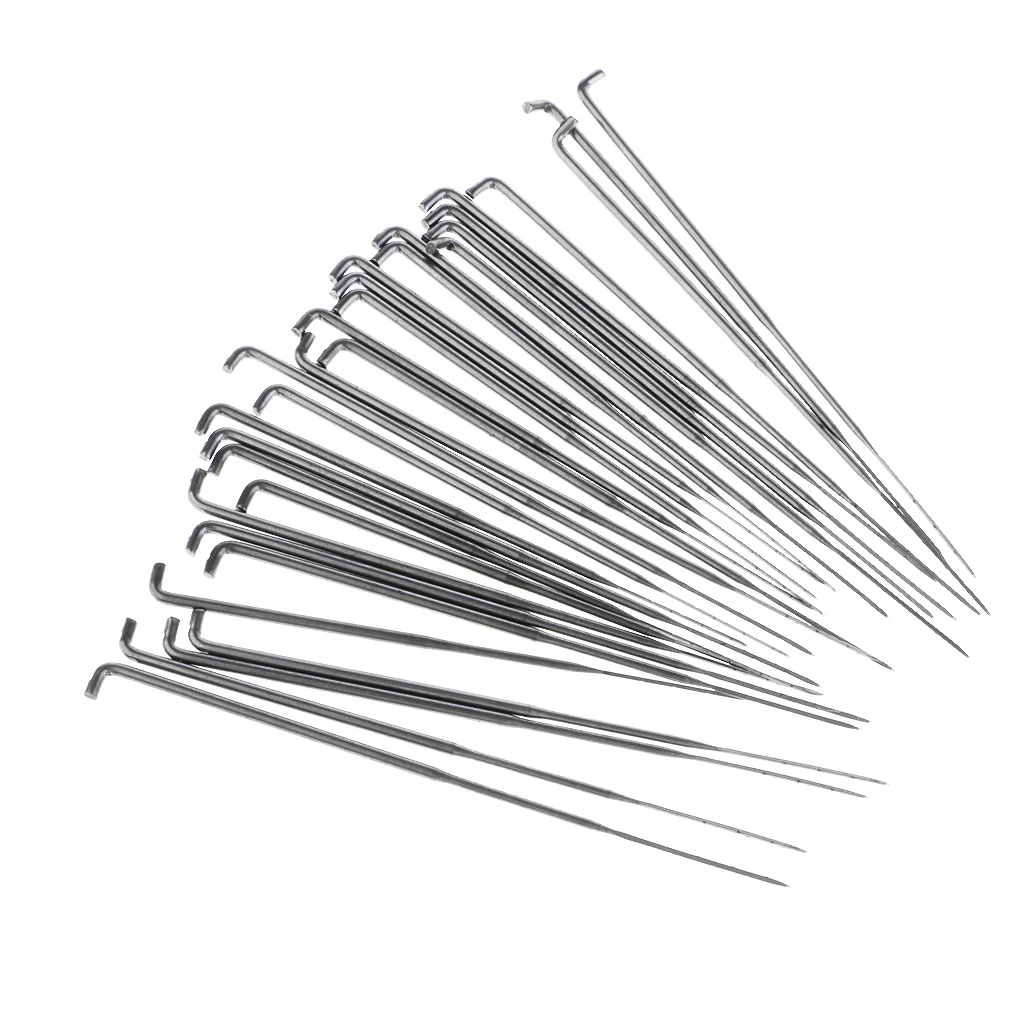 30pcs Mixed Sizes Felting Needles Wool Pin DIY Crafts For Wool Felt Kit Embroidery Craft