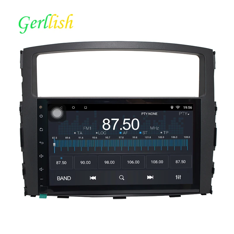 Top 9"Android 7.0.0 1G+16G 4Core 2 Din Steering-Wheel For MITSUBISHI PAJERO V97 Car Multimedia Radio GPS Navigation 2