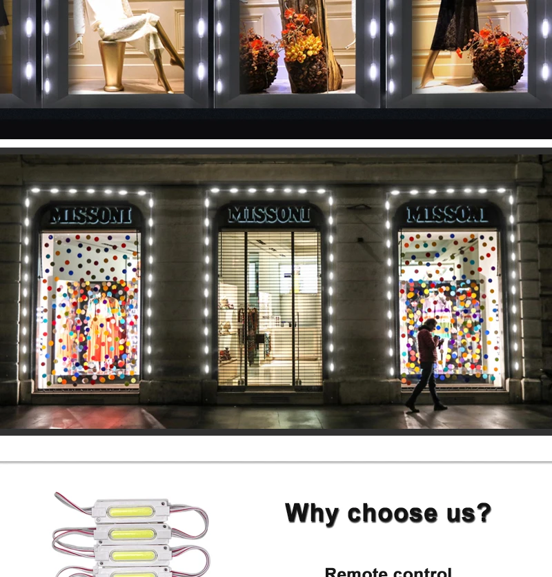 220v cob led module 110v advertising lamp under cabinet showcase display backlight (3)