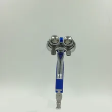 SAT1201 распылитель полиуретановый пневматический напорный распылитель воздушный компрессор распылитель двойное сопло распылитель краски для автомобиля