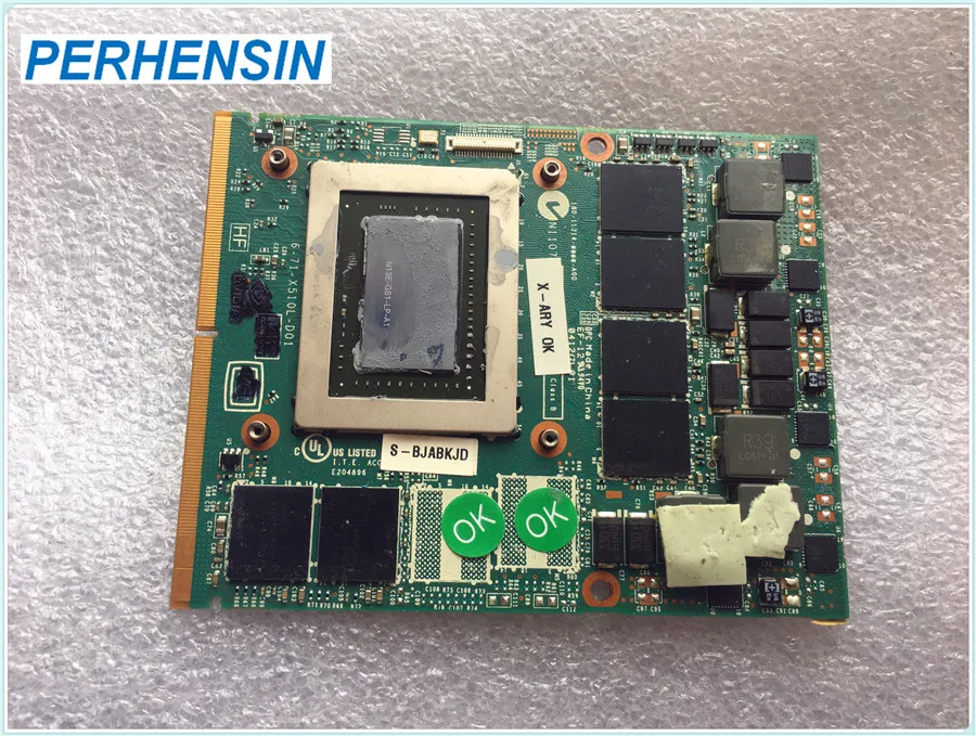 Видеокарта 1 5 ГБ GTX 670M GTX670M DDR5 VGA для Clevo X511 X711 X7200 X8100 P150HM P170HM P150EM P170EM P150SM
