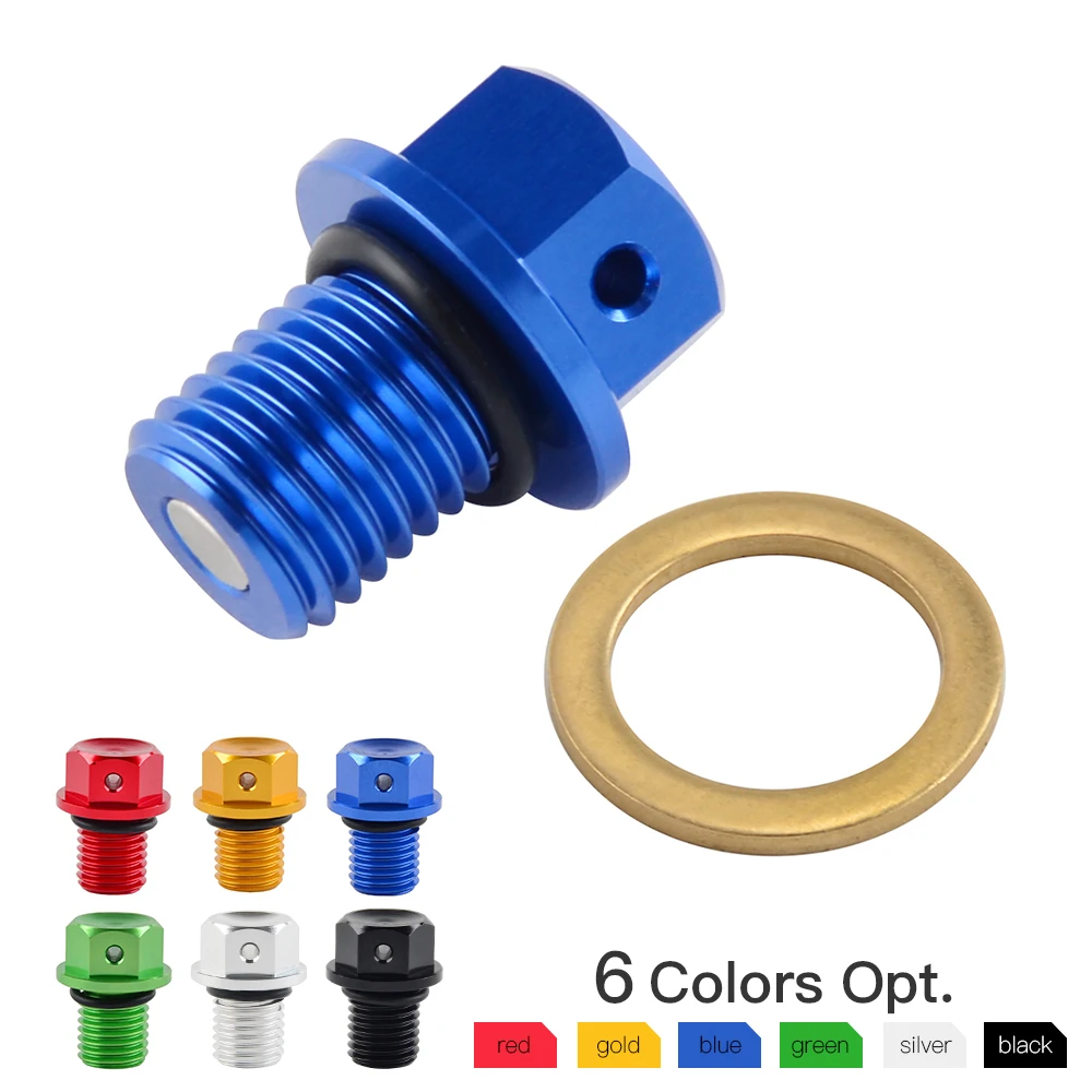 

NICECNC Oil Drain Plug Bolt For Yamaha MT03 MT25 YZF R3 R25 YZ250 YZ250X WR250R WR250X XT250X SEROW 250 TRICKER