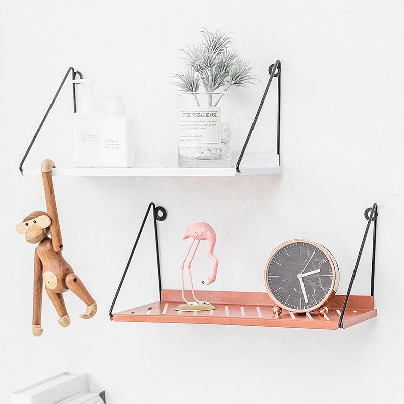 الشمال الجدار الديكور مجلة تخزين حامل معدني رفوف الحديثة تصميم شماعات ل ممر القضبان bookrack