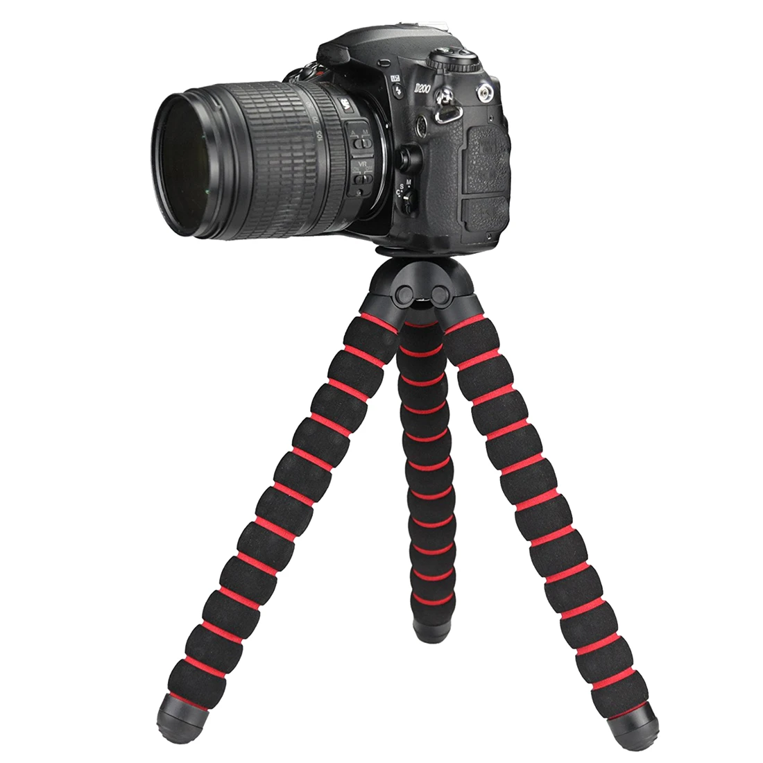 Flexible Sponge Tripod Stand for DSLR Mirrorless and SLR Cameras