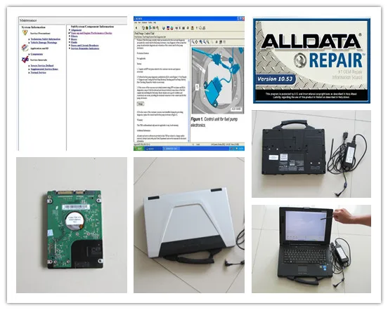 

alldata mitchell ondemand 2 in 1 all data 10.53 auto repair software 2018 installed version laptop toughbook cf-52 hdd 1tb win7