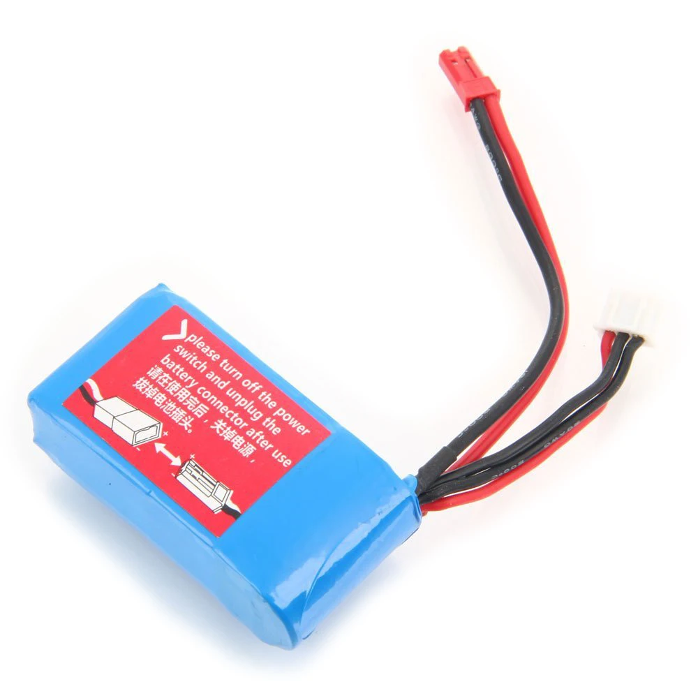 7,4 V 1100 mAh Li-Po вертолетная батарея для WLtoys A949 A959 A969 A979 V912 V913 V262 L959 T23 T55 F45 запасные части rrpalcement синий