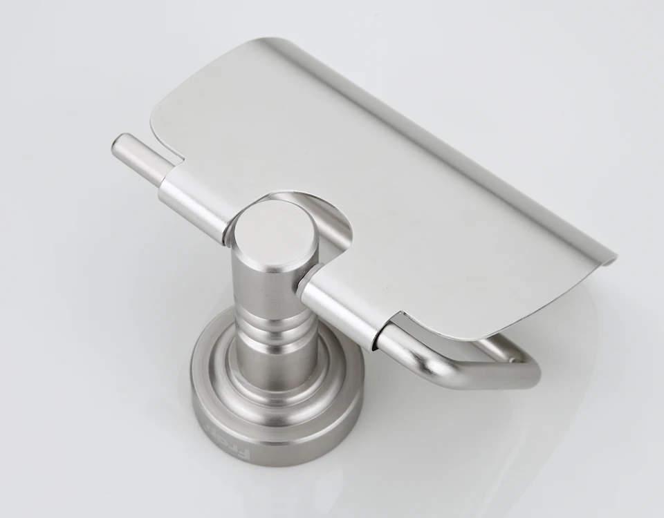 Frap Новое поступление серебряный цвет настенный держатель для туалетной бумаги пространство Алюминий с монтажным сиденьем F3703