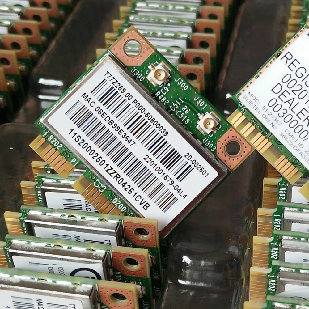 Карта адаптера BCM94313 WiFi 1x1 BGN + BT4.0 для Lenovo S300 S400 S400u S405 Y470 Y480 Y570 Z380 Z480 Z485 Z580 Series FRU 20002501 |
