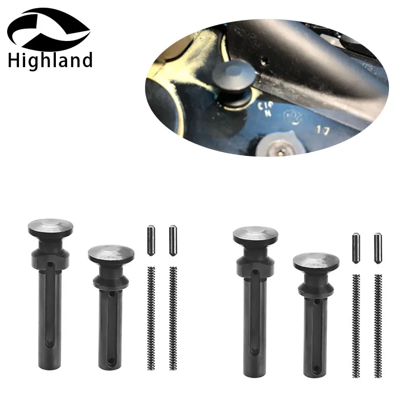 

2pcs Hunting 223/556 .308/7.62 Rifle AR15 Extended Takedown (Take Down) & Pivot Pin w/ Detent & Spring