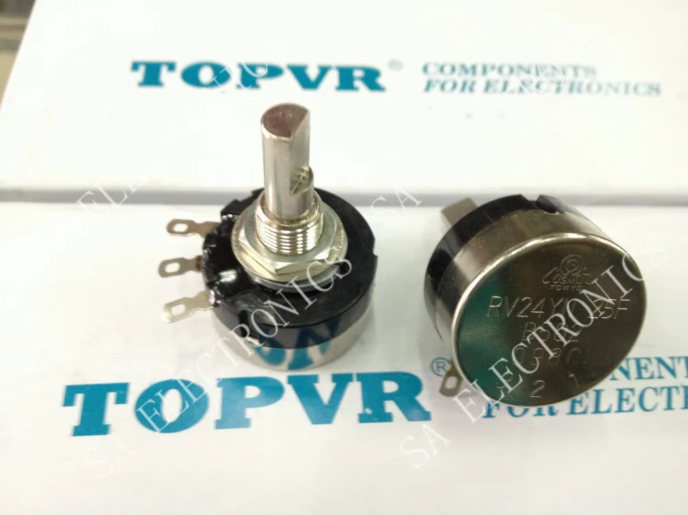 [BELLA]TOPVR RV24YN B502 25F 5K ручка потенциометра 25 мм 10 шт./партия|potentiometer alps|potentiometer