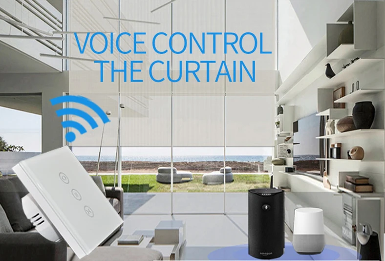 Smart life приложение tuya управление Wi-Fi занавес переключатель ЕС/Великобритания Стандартная Стеклянная Сенсорная панель голосовой google home Alexa совместимый умный дом