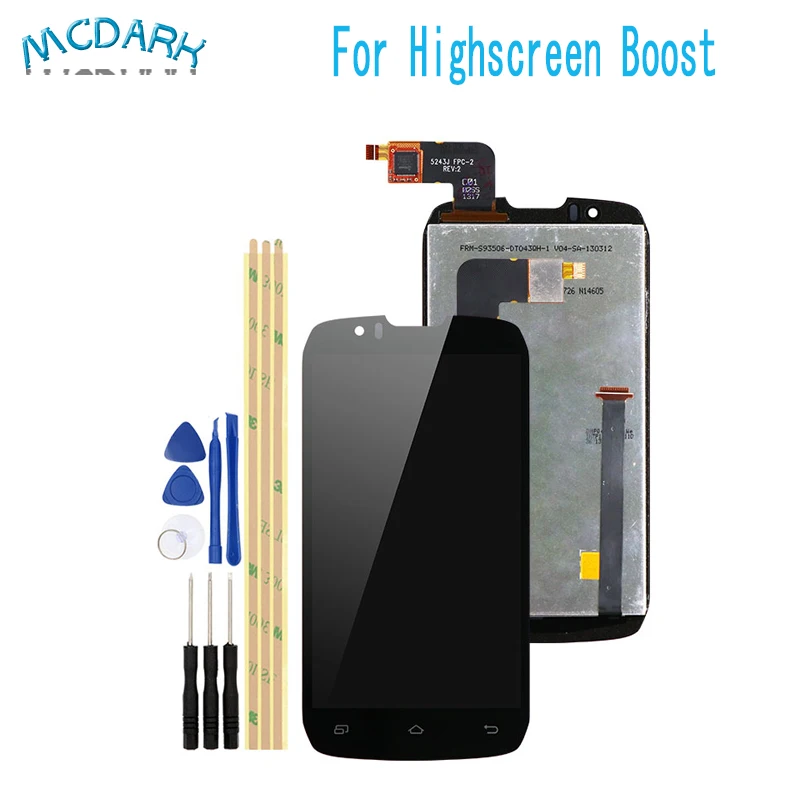 Для Highscreen Boost DNS-S4502 S4502M Cloudfone Thrill430X Innos D9 D9C ЖК-дисплей и фотоэлементы + Инструменты |