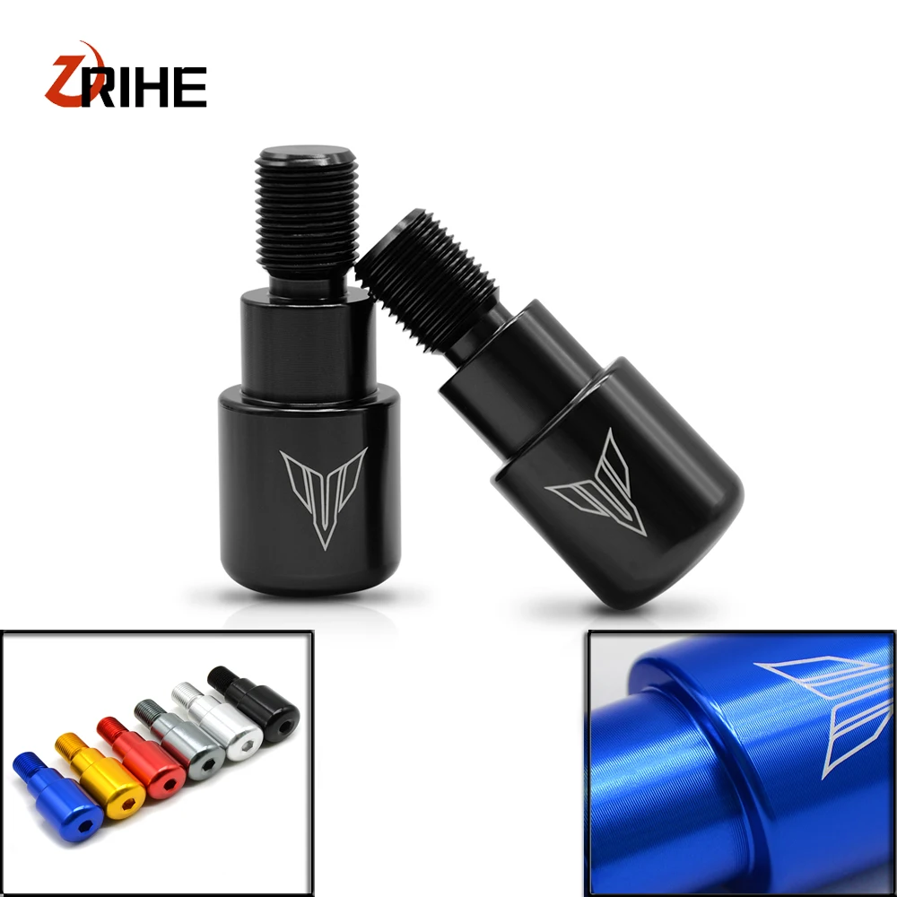 2016 7/8" 22mm cnc Motorcycle Handlebar Ends Grips Slider Motorbike Handler Bar Plug for YAMAHA XJ6 2010 2011 2012 2013