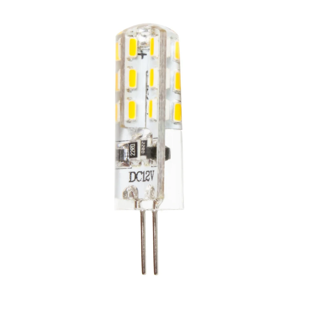 1/5/10/15/20 штук G4 светодио дный лампочки 24 чип SMD3014 энергосберегающие лампы 3 Вт DC12V ампулы светодио дный для Chandeloer chandeloer белый/белый
