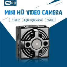New 1080P WiFi Mini Camera Mini Pocket Camera Wireless Security Cam Motion Activated DVs Night Vision Camera for IOS Android PC