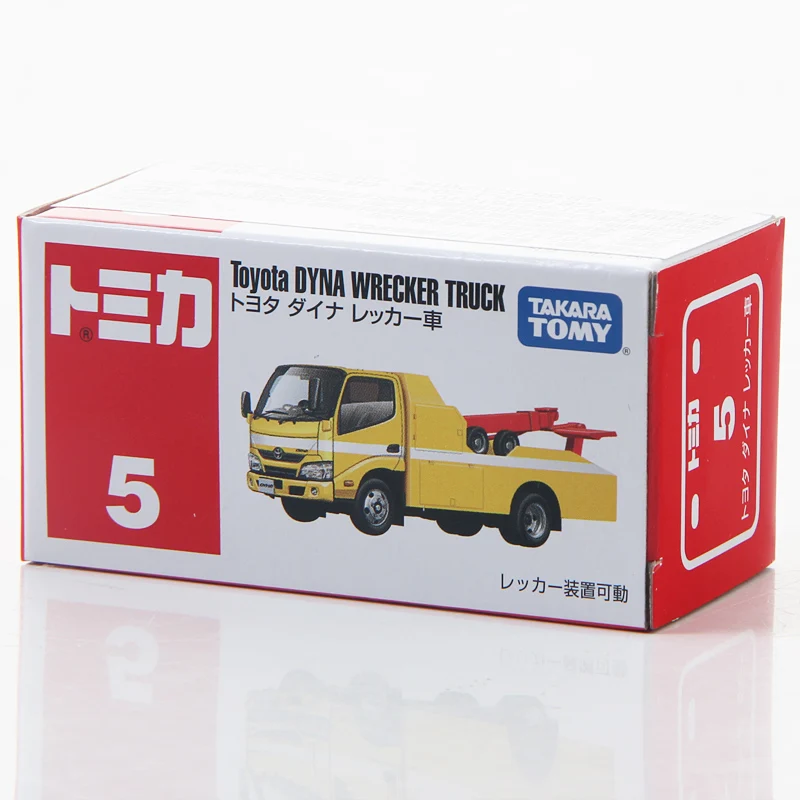 Takara Tomy Tomica Toyota DYNA Аварийный Грузовик металлическая литая модель игрушечного автомобиля#102373 Новинка