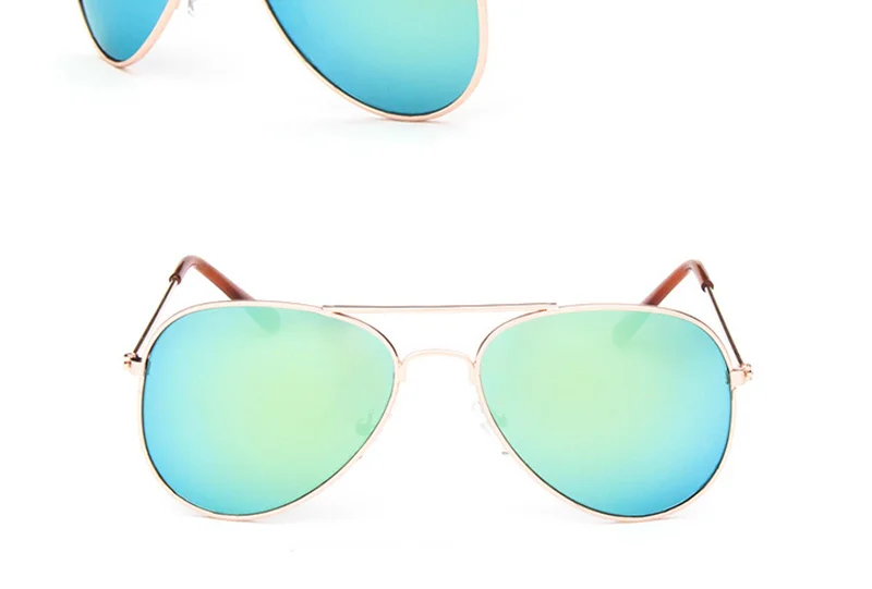RBRARE классические солнцезащитные очки для девочек и мальчиков, цветные зеркальные детские очки с металлической оправой, детские солнцезащитные очки Oculos Infantil