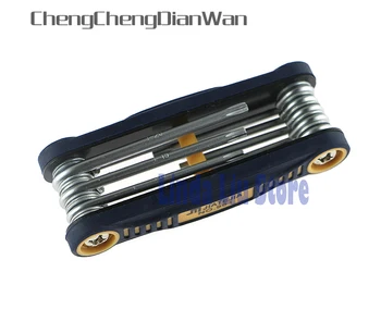 

ChengChengDianWan high quality 8 in 1 Folding Screwdriver Kit T5 T6 T7 T8 T9 T10 T15 T20 for xbox360 xbox one